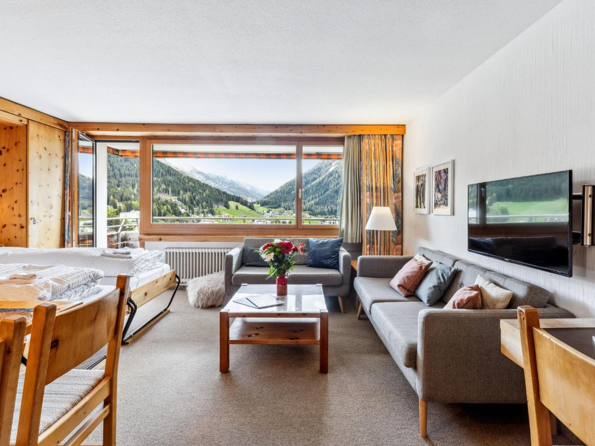 Apartment Guardaval - Utoring-1 By Interhome Davos Eksteriør billede